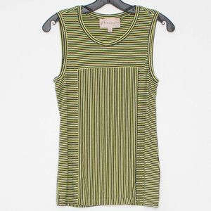 Philosophy Womens Top Sleeveless Stripe Small